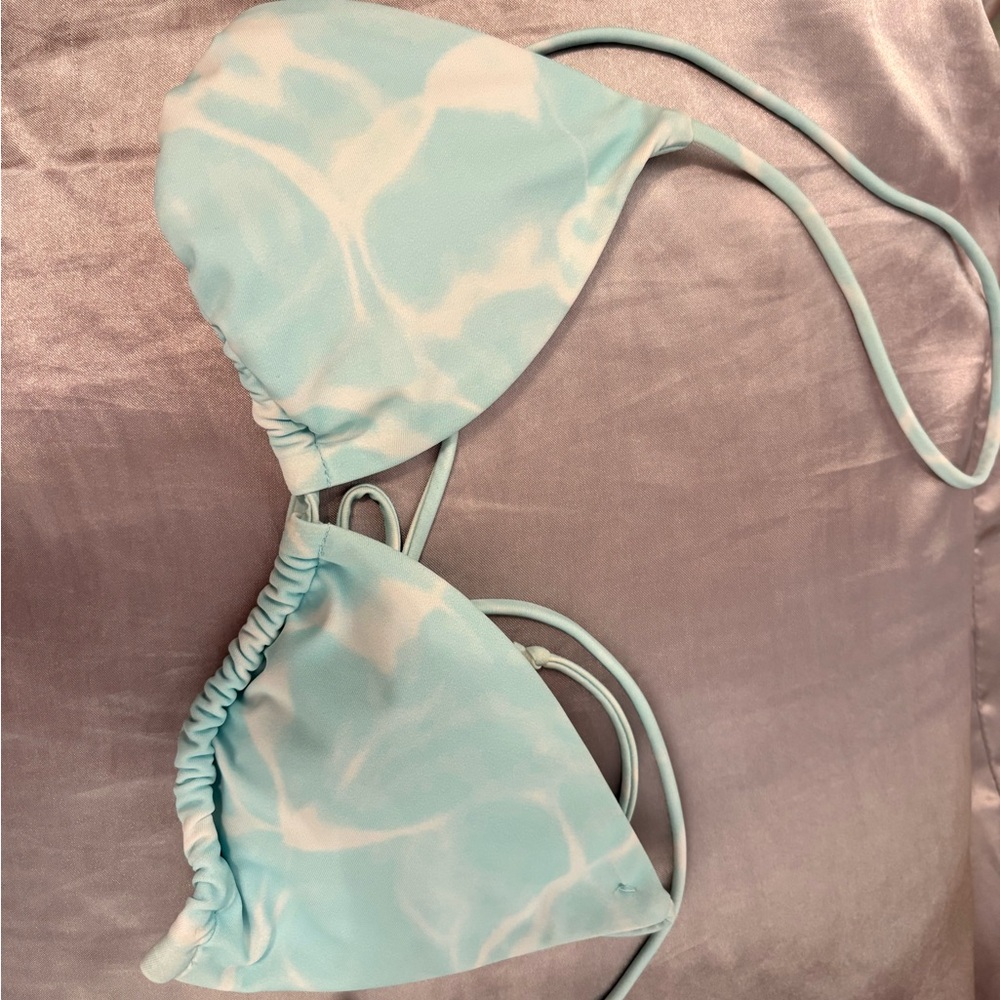 Forever 21 Light Blue Bikini Top